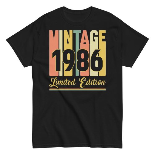 Vintage 1986 Limited Edition T-shirts