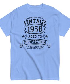 Vintage 1956 Aged To Perfection T Shirt 1956 Gift Idea