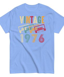 Vintage 1976 T-Shirt Cassette Tape Design