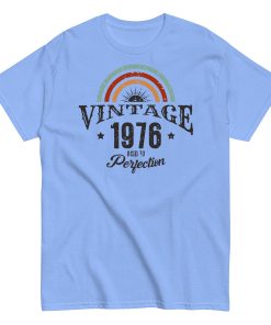 Vintage 1976 Aged To Perfection T-shirt 1976 Birth Year Gift