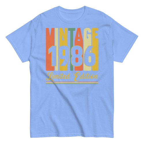 Vintage 1986 Limited Edition T-shirts