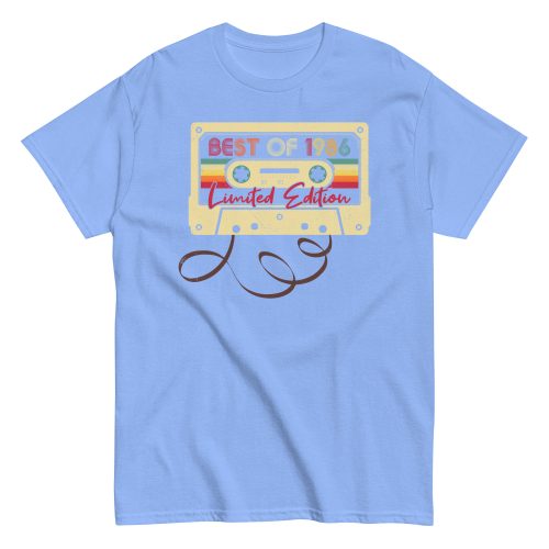 Best of 1986 Limited Edition Cassette Tape T-shirt