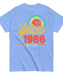 Vintage 1986 Limited Edition t-shirt Retro Sunset