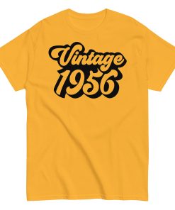 Vintage 1956 T Shirt – Gift Idea For 1956 Birth Year