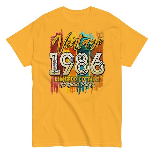 Vintage 1986 Original Parts Limited Edition T-shirts