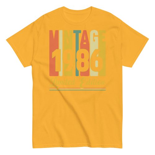 Vintage 1986 Limited Edition T-shirts