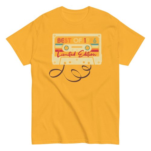 Best of 1986 Limited Edition Cassette Tape T-shirt