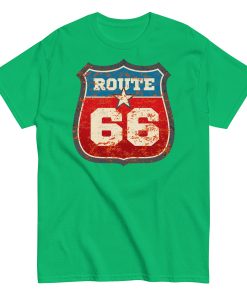 Route 66 T Shirt 1966 Birthday Idea Route 66 Sign