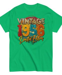 Vintage 1956 Limited Edition T-Shirt 1956 Birth Year Gift
