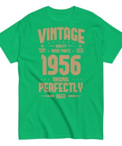 Vintage 1956 Aged Perfectly T Shirt 1956 Gift Idea