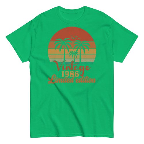 Vintage 1986 Limited Edition Retro T-shirt