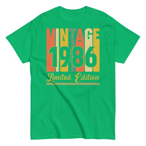 Vintage 1986 Limited Edition T-shirts