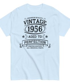 Vintage 1956 Aged To Perfection T Shirt 1956 Gift Idea
