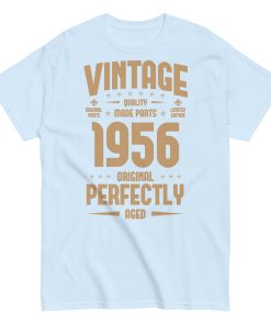Vintage 1956 Aged Perfectly T Shirt 1956 Gift Idea