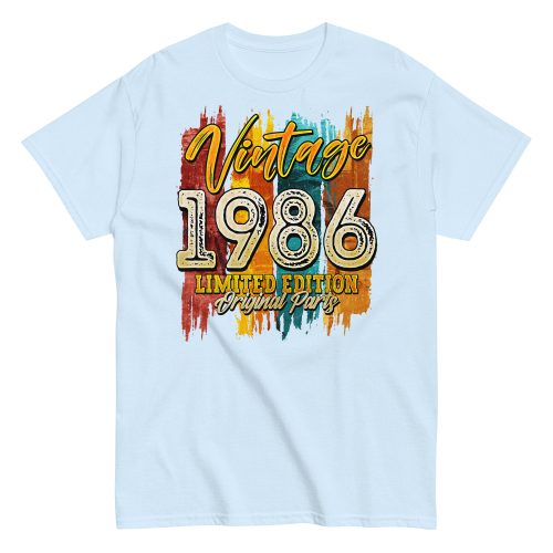 Vintage 1986 Original Parts Limited Edition T-shirts