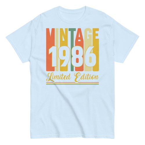 Vintage 1986 Limited Edition T-shirts