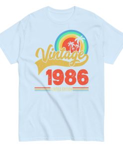 Vintage 1986 Limited Edition t-shirt Retro Sunset