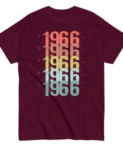 1966 T Shirt Birth Year Gift For Someone Born in 1966
