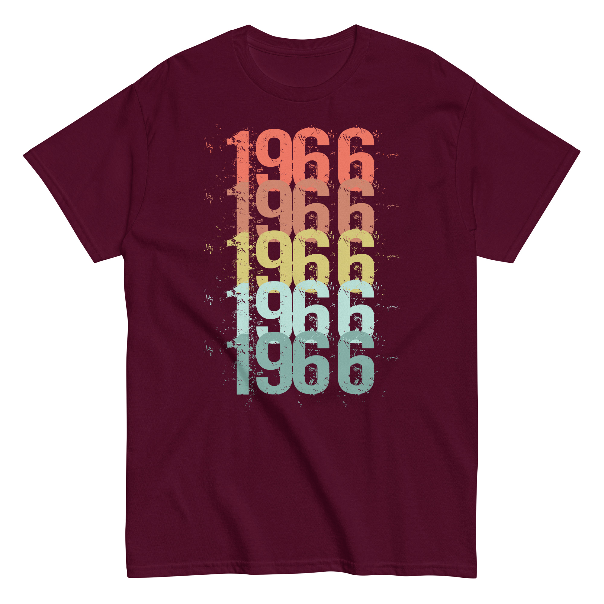 1966 T Shirt Birth Year Gift For Someone Born in 1966