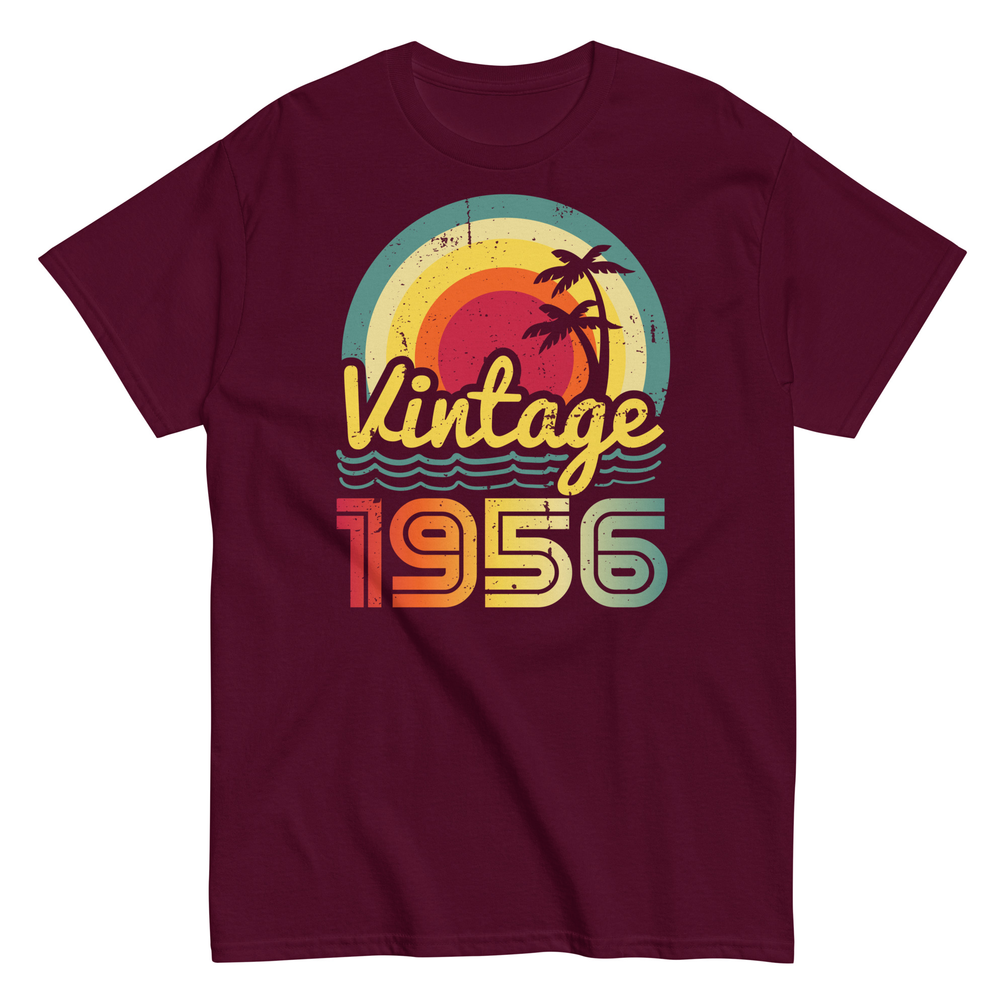 Vintage 1956 T Shirt Birthday Gift for 1956 Birth Year