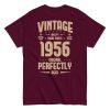 Vintage 1956 Aged Perfectly T Shirt 1956 Gift Idea