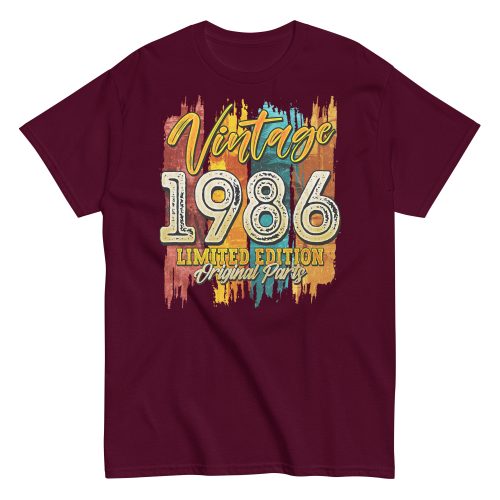 Vintage 1986 Original Parts Limited Edition T-shirts