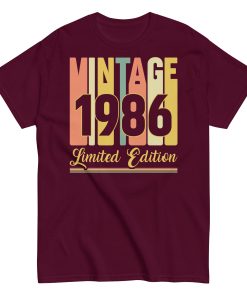 Vintage 1986 Limited Edition T-shirts
