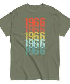 1966 T Shirt Birth Year Gift For Someone Born in 1966