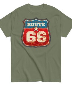 Route 66 T Shirt 1966 Birthday Idea Route 66 Sign