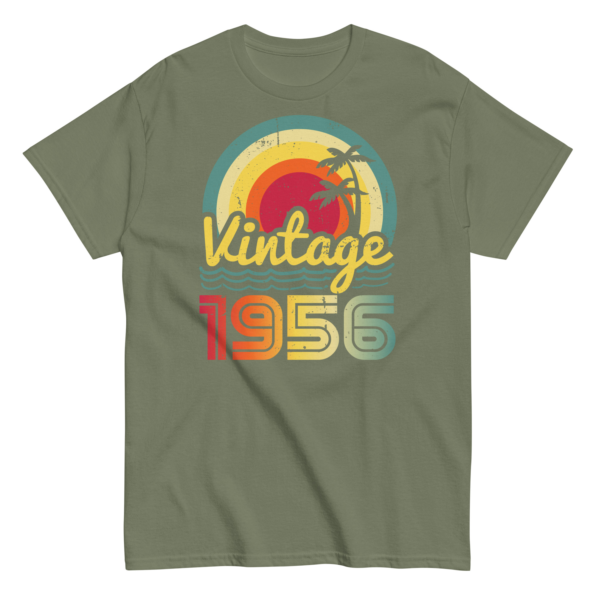 Vintage 1956 T Shirt Birthday Gift for 1956 Birth Year