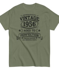 Vintage 1956 Aged To Perfection T Shirt 1956 Gift Idea