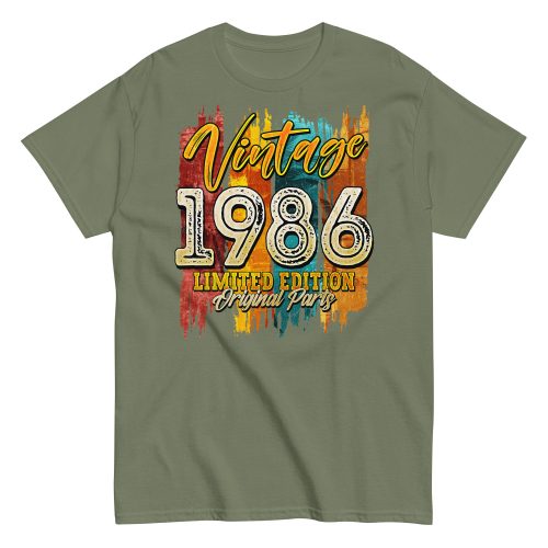 Vintage 1986 Original Parts Limited Edition T-shirts