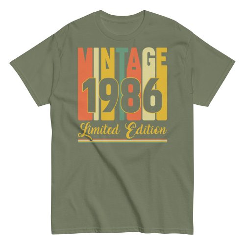 Vintage 1986 Limited Edition T-shirts