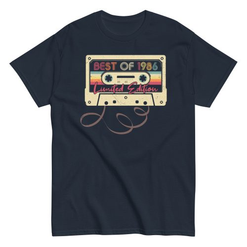 Best of 1986 Limited Edition Cassette Tape T-shirt