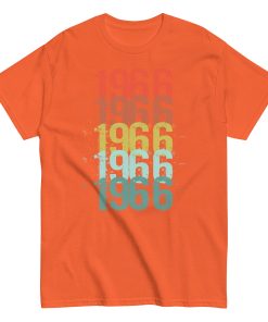 1966 T Shirt Birth Year Gift For Someone Born in 1966