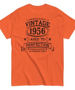 Vintage 1956 Aged To Perfection T Shirt 1956 Gift Idea