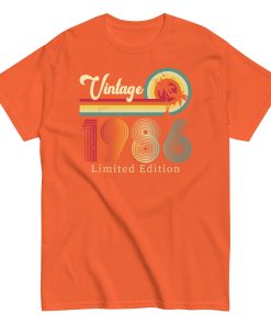 Vintage 1986 Limited Edition T Shirts Birth Year Gift