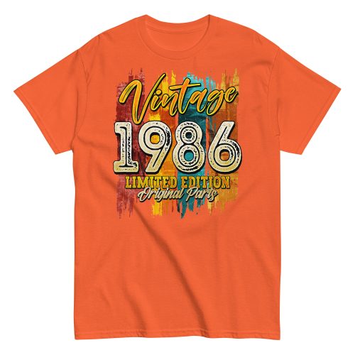 Vintage 1986 Original Parts Limited Edition T-shirts