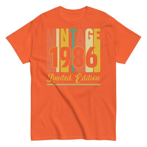 Vintage 1986 Limited Edition T-shirts