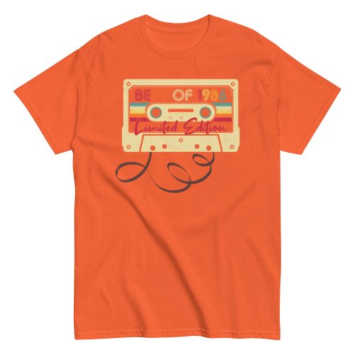 Best of 1986 Limited Edition Cassette Tape T-shirt