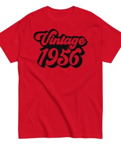 Vintage 1956 T Shirt – Gift Idea For 1956 Birth Year