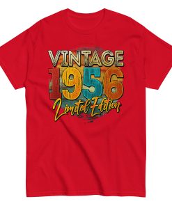 Vintage 1956 Limited Edition T-Shirt 1956 Birth Year Gift
