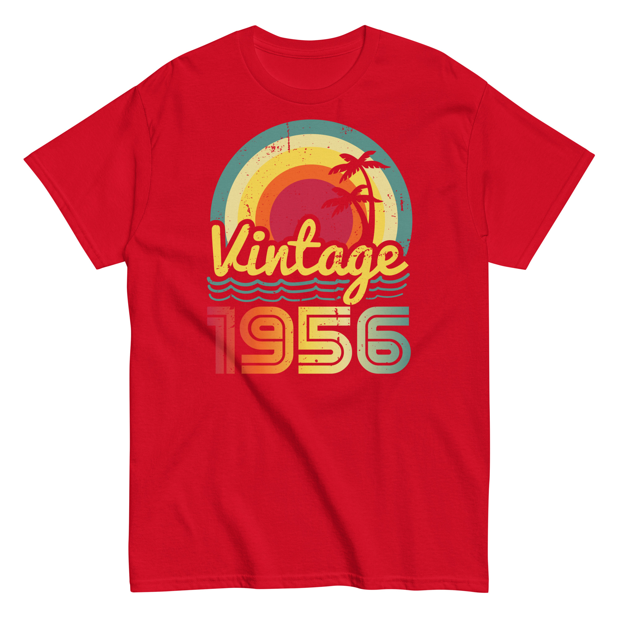 Vintage 1956 T Shirt Birthday Gift for 1956 Birth Year