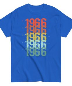 1966 T Shirt Birth Year Gift For Someone Born in 1966