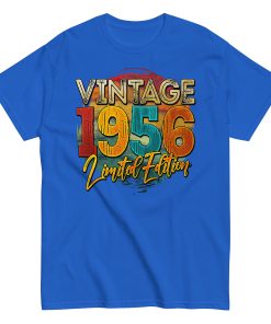 Vintage 1956 Limited Edition T-Shirt 1956 Birth Year Gift