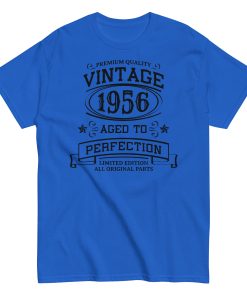 Vintage 1956 Aged To Perfection T Shirt 1956 Gift Idea