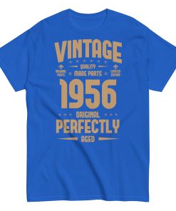 Vintage 1956 Aged Perfectly T Shirt 1956 Gift Idea