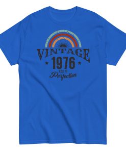Vintage 1976 Aged To Perfection T-shirt 1976 Birth Year Gift