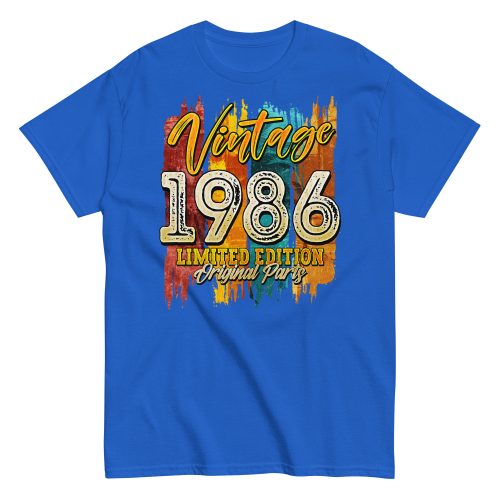 Vintage 1986 Original Parts Limited Edition T-shirts