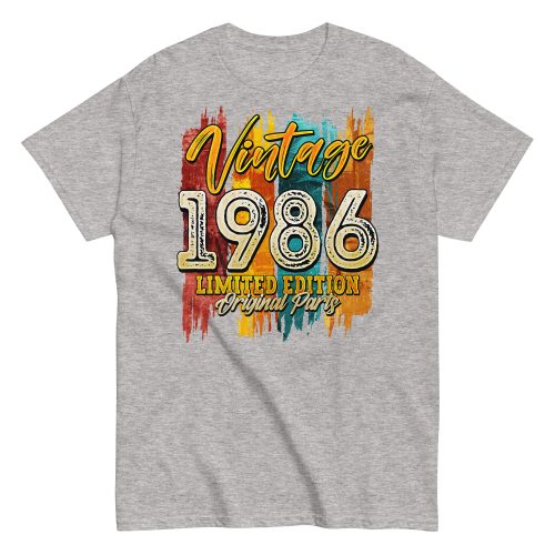 Vintage 1986 Original Parts Limited Edition T-shirts